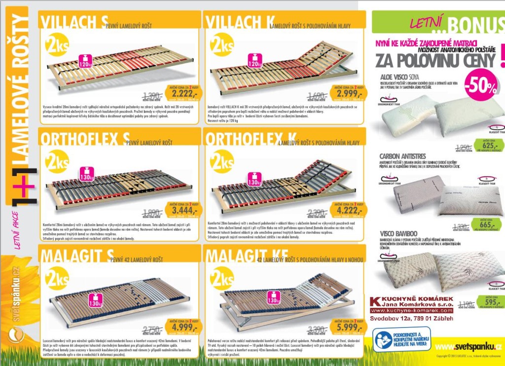 KUCHYNĚ Komárek svet spanku leto KK 3