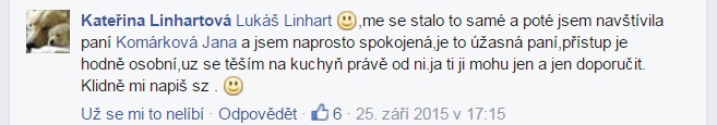 Kuchyně Komárek reference 3